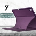 thumbnail image 5 of Fintie Magnetic Stand Case for iPad Air 13-inch (M3) 2025, (M2) 2024 - Multiple Angles Shockproof TPU Cover with Pencil Holder, Purple, 5 of 10