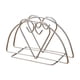 thumbnail image 1 of Pisexur Batería de cocina Toallero de papel de hierro semicircular para mesa, toallero de papel para sala de estar, servilletero vertical, almacenamiento de toallas d para la cocina del hogar, 1 of 6