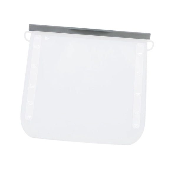 Bolsa de silicona para guardar alimentos, ideal para organizar y transportar en el lavavajillas. Grande