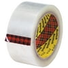 High Performance Box Sealing Tapes 375, 48 mm x 50 m, 3.1 mil Thick, Clear