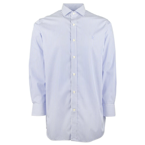 Men's Classic Fit Easy Care Long Sleeves Shirt-BW-17 (34/35)