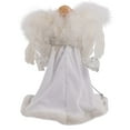 thumbnail image 5 of Kurt Adler 12-Inch UL 10-Light White and Silver Angel Treetop, 5 of 5