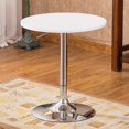 thumbnail image 4 of Roundhill Furniture Adjustable Height Wood and Chr, 4 of 5