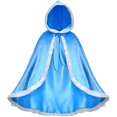 thumbnail image 2 of KAWELL Princess Hooded Cape Cloaks Costume for Girls Dress up, Child 3 to 12 Years, 2 of 6