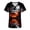 Z31-Multicolor-scrub tops for women, variant on Qzwdhjm Halloween Scrub Top for Women V Neck Short Sleeve Witch Printed Scrubs Soft Comfy Plus Size Halloween Medical Uniform