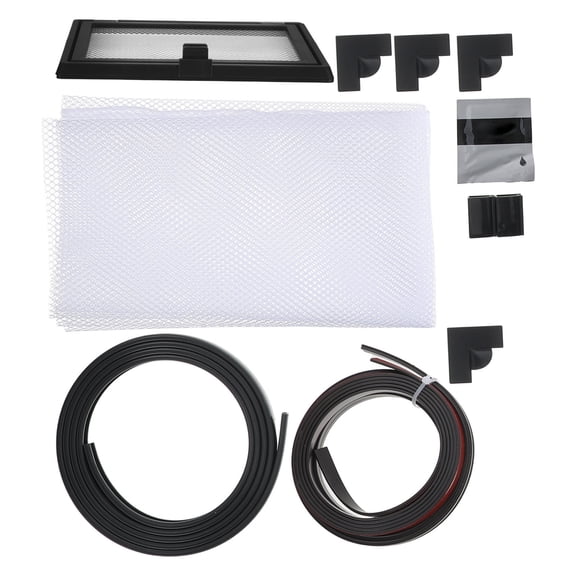 CRILSTYLEO Aquarium Top Cover with Feeding Port Reinforced Mesh Anti-Escape Protection
