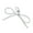 White, variant on Stylish Bowknot Bag Charm Unique Keyring Fashionable Bag Accessories Bowknot Bag Pendant Gift for Fashionable Individual
