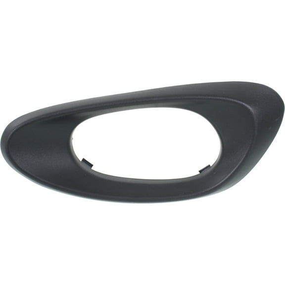 Door Handle Trim Compatible with CHEVROLET TRAILBLAZER 2002-2009 LH Inside Textured Black Bezel Only