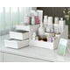 thumbnail image 2 of caja de plástico para maquillaje, caja organizadora de joyas, caja de almacenamiento para maquillaje, caja de cosméticos para regalo de con cajones (talla grande(blanco)-35.5*22*16cm), 2 of 5