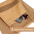 thumbnail image 4 of Dual Layer Mesh Beach Bag, Portable Swim Toiletry Storage Pouch, Breathable Tote for Beach, Pool and Bath Essentials, 4 of 5