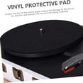 thumbnail image 5 of Records Player Mats Wool Felt Vinyls Pad Home Recorders Mats Turntables Slipmat Turntables for Records, 5 of 8