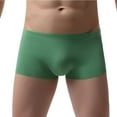 thumbnail image 3 of LEEy-world Mens Underwear Men's Underwear Boxer Briefs Pack, Cotton ComfortSoft Boxer Brief for Men, Moisture-Wicking Breathable Army Green,S, 3 of 4