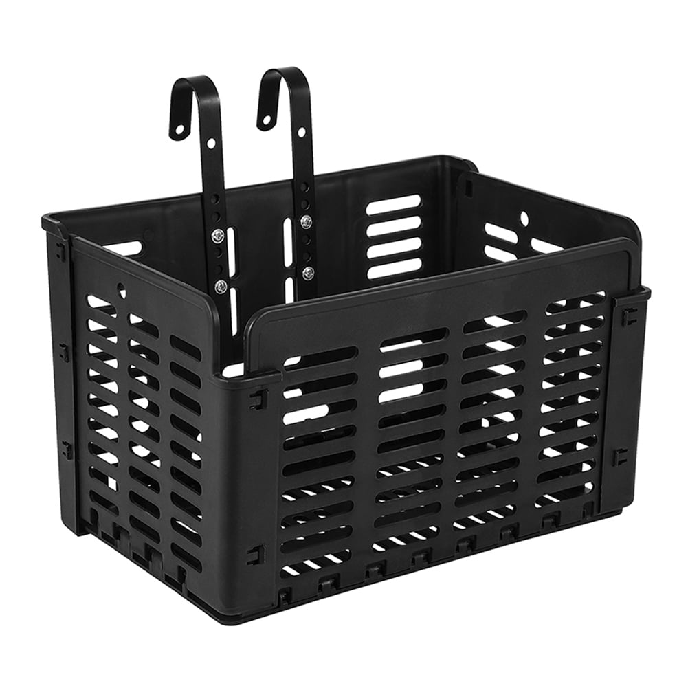 Grand Panier Arrière Vélo Samrelax - Métal Noir, Avec Filet, Doublure Et Housse étanche