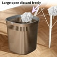 thumbnail image 4 of Dvkptbk Kitchen Trash Can Plastic Thickened Garbage Bin Household Kitchen Bathroom Bedroom Large Capacity Uncovered Garbage Bin Home Essentials, 4 of 6
