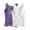 Purple, variant on QUINDOS Athletic Womens Tank Tops with Built in Bras 2 Pack Summer Womens Camisoles Workout Strap Crew Neck MultiPack Sleeveless Cami Shirts Solid Color Slim Fitted Undershirts