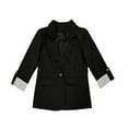 thumbnail image 6 of ZJXFGS Blazers for Women Business Casual,Blazer for Women,Women'S Blazer,Womens Jackets Dressy Casual,Women Blazers for Work Casual,Casual Blazer for Women,Summer Blazer Black L, 6 of 6