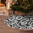 thumbnail image 5 of Fotbe Snake Pattern Christmas Tree Skirt, Tree Skirts Plush Christmas Decorations, Christmas Tree Skirts Xmas Decorations Holiday Party Decor-36", 5 of 6