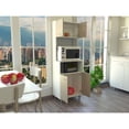 thumbnail image 2 of Mueble Alacena Excelsior Madera 4 Puertas Blanco Duna, 2 of 5