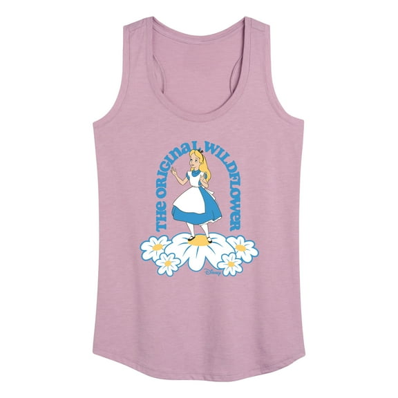 Disney - Alice in Wonderland - The Original Wildflower - Women's Racerback Tank Top