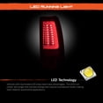 thumbnail image 3 of AKKON - For 2003-2006 Silverado / 05-07 Silverado Hybrid Pickup Truck Red Smoke V2 LED Tail Lights Brake Lamps Pair, 3 of 7