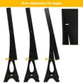 thumbnail image 5 of Costway LED Jewelry Cabinet Organizer Bevel Edge Mirrored Standing Black, 5 of 12
