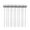 Silver, variant on 12Pcs Stirring Rod BPA Free Transparent Round Top Plastic 19.5cm Disco Balls Cocktail Stirrer Mixing Stick Household Supplies