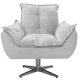 thumbnail image 1 of Sillón Odette B base de metal - Blanco WEIK Odette, 1 of 5