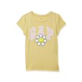 thumbnail image 1 of Camiseta de Manga Corta con Logo para Niñas GAP, Color Almendra Francesa, Talla L, 1 of 1