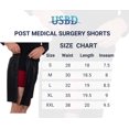 thumbnail image 3 of Post Medical Surgery Specialize Tearaway recovery shorts Pant for men & women Color: Navy/Men, Size: Small, 3 of 6