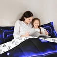 thumbnail image 5 of Castle Fairy 2Pcs Video Game Boy Galaxy Rocket Twin Comforter Set, 5 of 8
