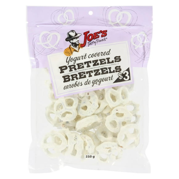 Joe's Tasty Travels Yogurt Covered Pretzels, 250 g