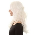 thumbnail image 4 of HPO Adult Women's Long Curly Wavy Wig Cosplay Glow-In-The-Dark GID Halloween Party Costume, 4 of 8