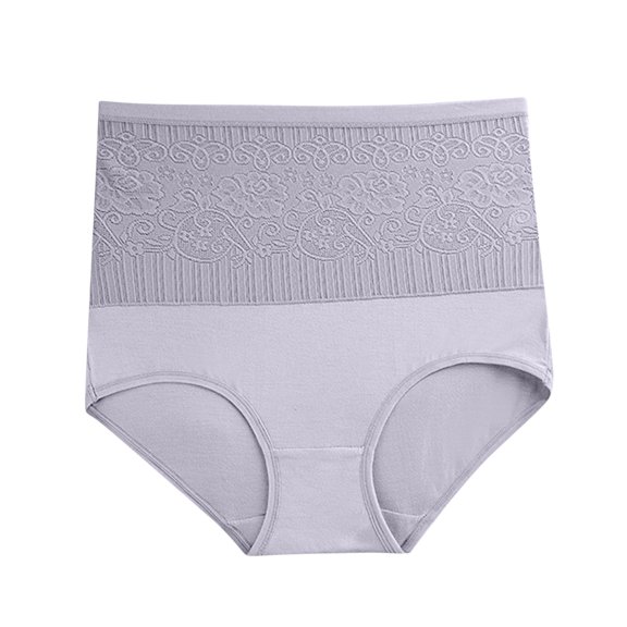 Aayomet Women Panties Seamless Women' Jacquard Panties Ladies Beautiful Embroidery Diamond T Pants,Gray L