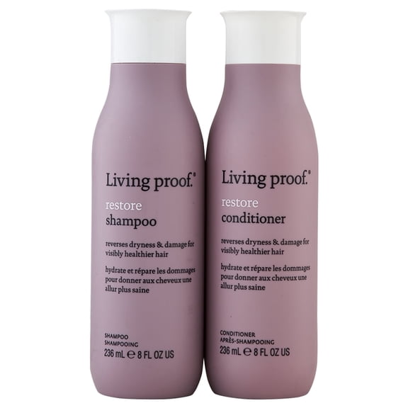 Living Proof Restore Shampoo & Conditioner 8 oz