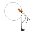 thumbnail image 1 of Interactive Cat Wand Toy, Fun Handheld Feather Teaser Wand With Suction Cup For Indoor Play, Keep Your Cat Entertained And Active, 1 of 8