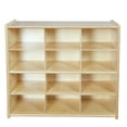 thumbnail image 5 of Wood Designs 16129 Cubby Storage without Trays, 5 of 13