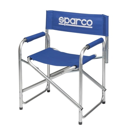 sparco 990058 blue directors chair product