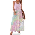 thumbnail image 1 of Vestido sin mangas con estampado de tiovivo pastel mlp g2 de estética Y2k Vestidos casuales Vestidos elegantes Tallas grandes, 1 of 7