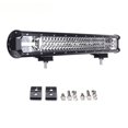 thumbnail image 4 of Foco de luz de trabajo de tira LED de 360 W para automóvil, foco para techo de vehículo todoterreno, barra delantera de camión, foco de tira de 288 W para vehículo de ingeniería, 4 of 5