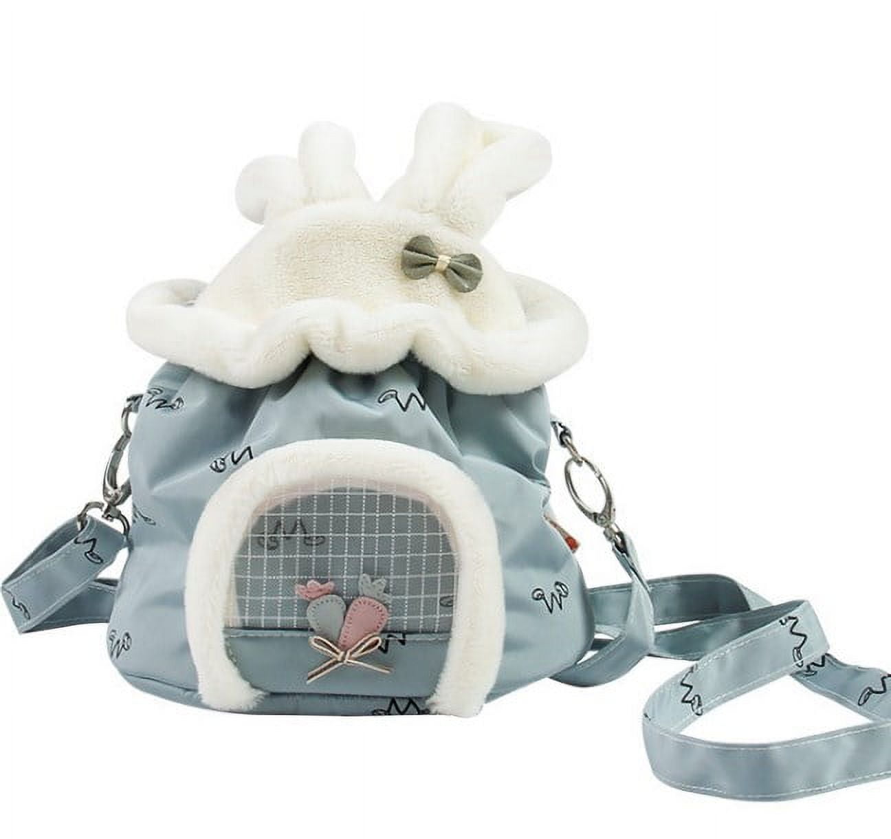 Guinea Pig Carrier Small Animal Bird Rat Turtle Carrier Bag African Hedgehog Portable Travel Carrier Outdoor Hangbag Bird Rat Guinea Pig Squirrel Carrier Walmart