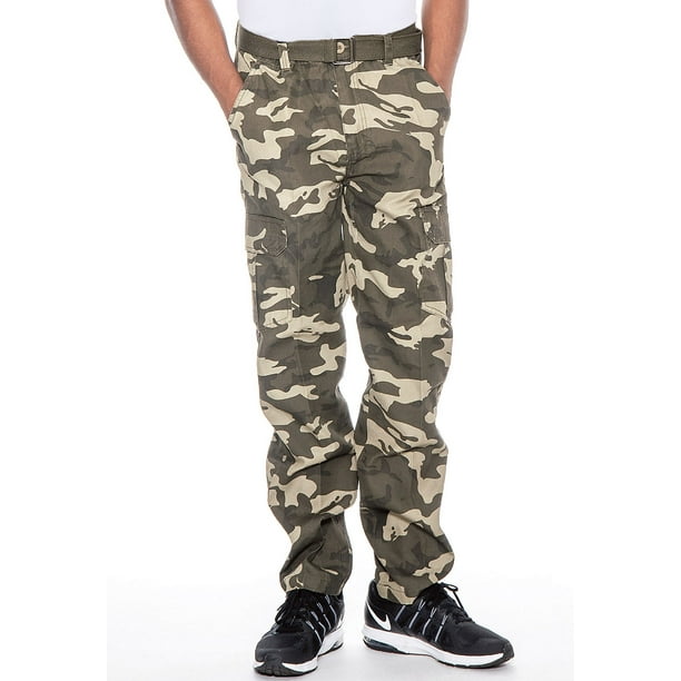 True Rock True Rock Men's Camo Cargo Pants (Jungle Camo 7701, 36W x