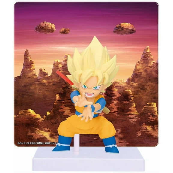 BanPresto - Dgagon Ball Daima - Son Goku Mini II with Panel Statue