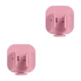 thumbnail image 1 of Injueey Soporte de cepillo Soporte de pared Soporte de almacenamiento Estante de baño Sin rastro Contenedor de tamaño pequeño Fuga Rosa 2piezas, 1 of 6