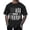 Black, variant on KHONTS America Flag Dad T-Shirt Father's Day Tee Short Sleeve Crew Neck Summer Tops White XL