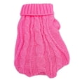 thumbnail image 3 of Suéter de punto Fernando para perro pequeño Rosa XS, 3 of 8