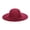 Wine Red, variant on Womens Wool Felt Fedora Hat Wide Brim Floppy Porkpie Style Prom Hat