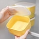 thumbnail image 4 of Contenedor De Queso En Rodajas A Prueba De Fugas Con Tapa, Caja De Almacenamiento De Rebanadas De Queso Para Refrigerador, Soporte Portátil Transparente Para Mantequilla Vegetal, 4 of 7