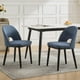 thumbnail image 1 of Yeshouse Juego de 2 sillas de comedor tapizadas, modernas sillas de cocina de tela con cojines gruesos y patas de madera, sillas cómodas con respaldo curvo para comedor y restaurante - Gris, 1 of 9