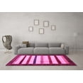 thumbnail image 3 of Ahgly Company Indoor Round Persian Pink Traditional Area Rugs, 4' Round, 3 of 4