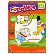 Funables Fruity Snacks, Nickelodeon, Assorted Fruit Flavored, 0.8 oz, 22 Count